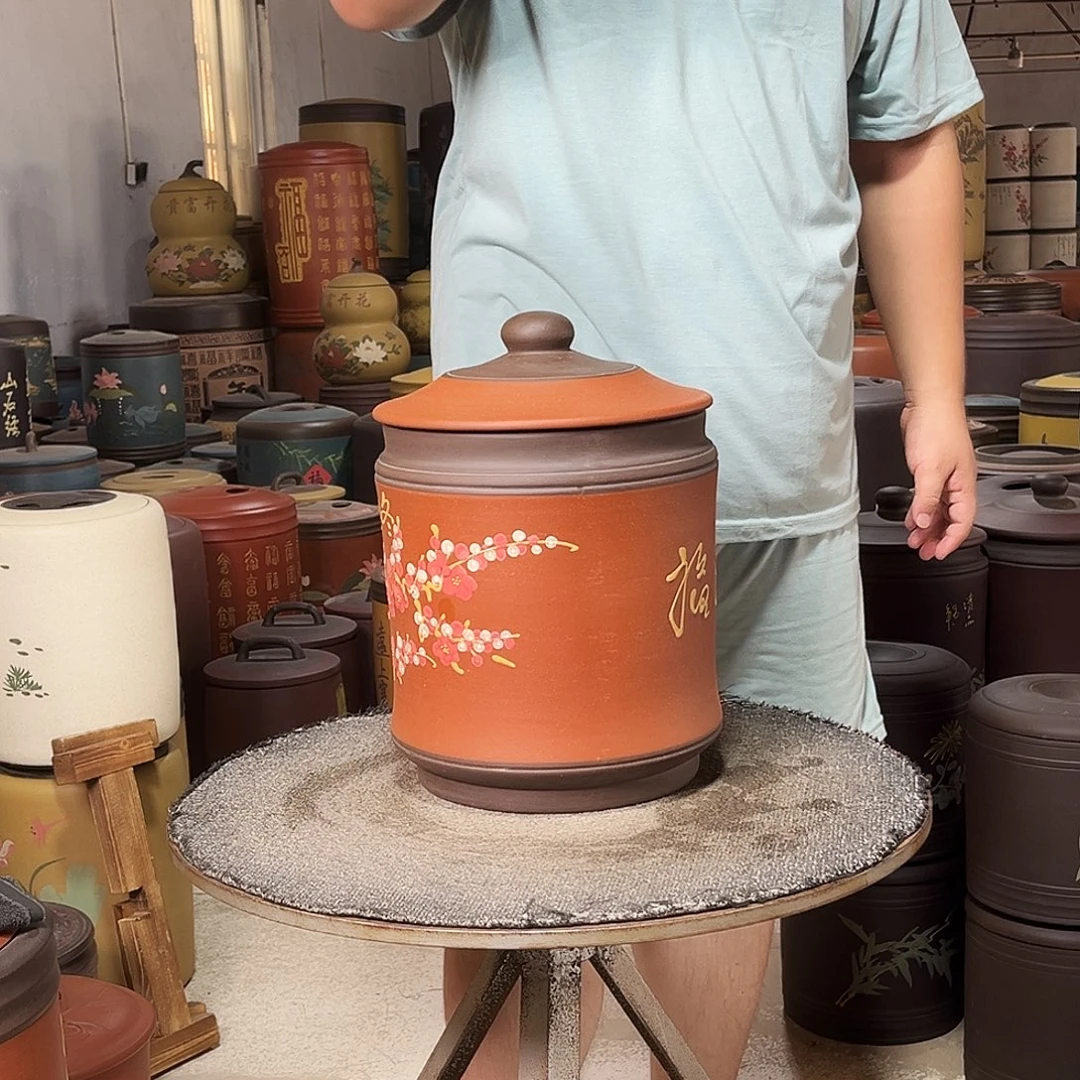 紫砂茶叶罐茶叶罐