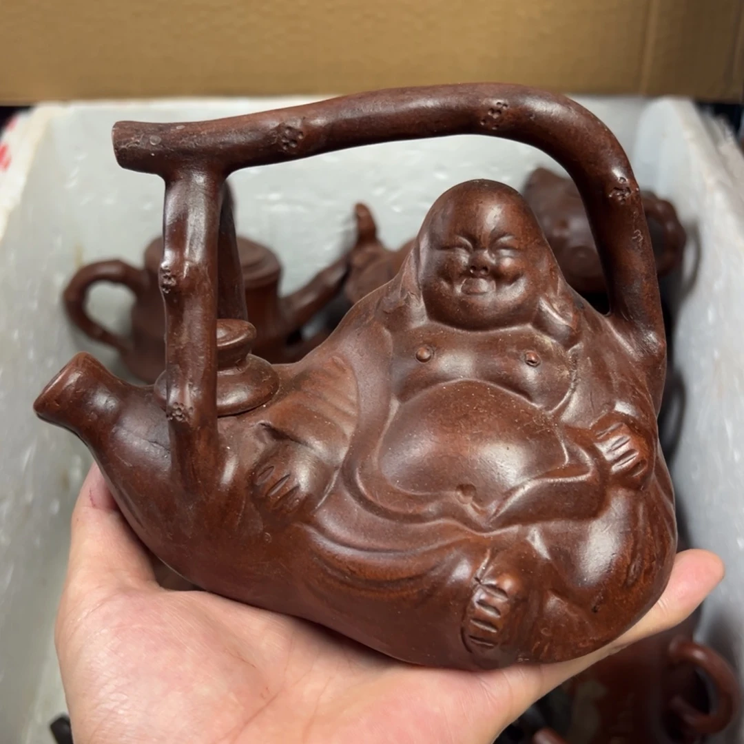 茶壶紫砂宜兴原矿紫砂壶200毫升容量