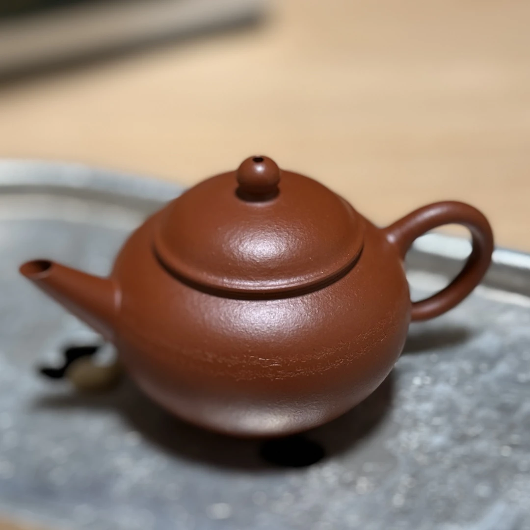 松泉茶器丨《水平刻字款（小字）》  紫砂壶    新款  中式