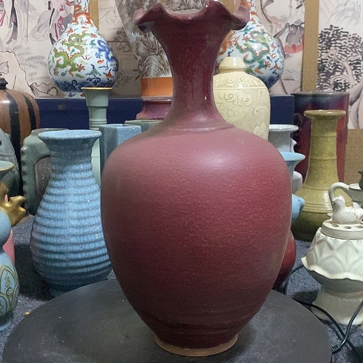 摆件瓷钧窑瓷器瓷器瓷器