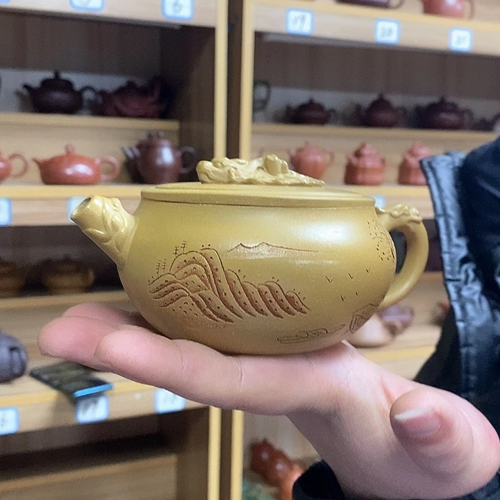 紫砂茶壶原矿紫砂壶  手工制作