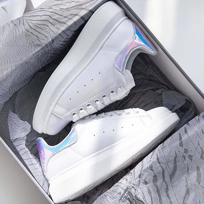 【官方正品】官方正品麦昆小白鞋女2025夏季新款厚底增高防滑时尚