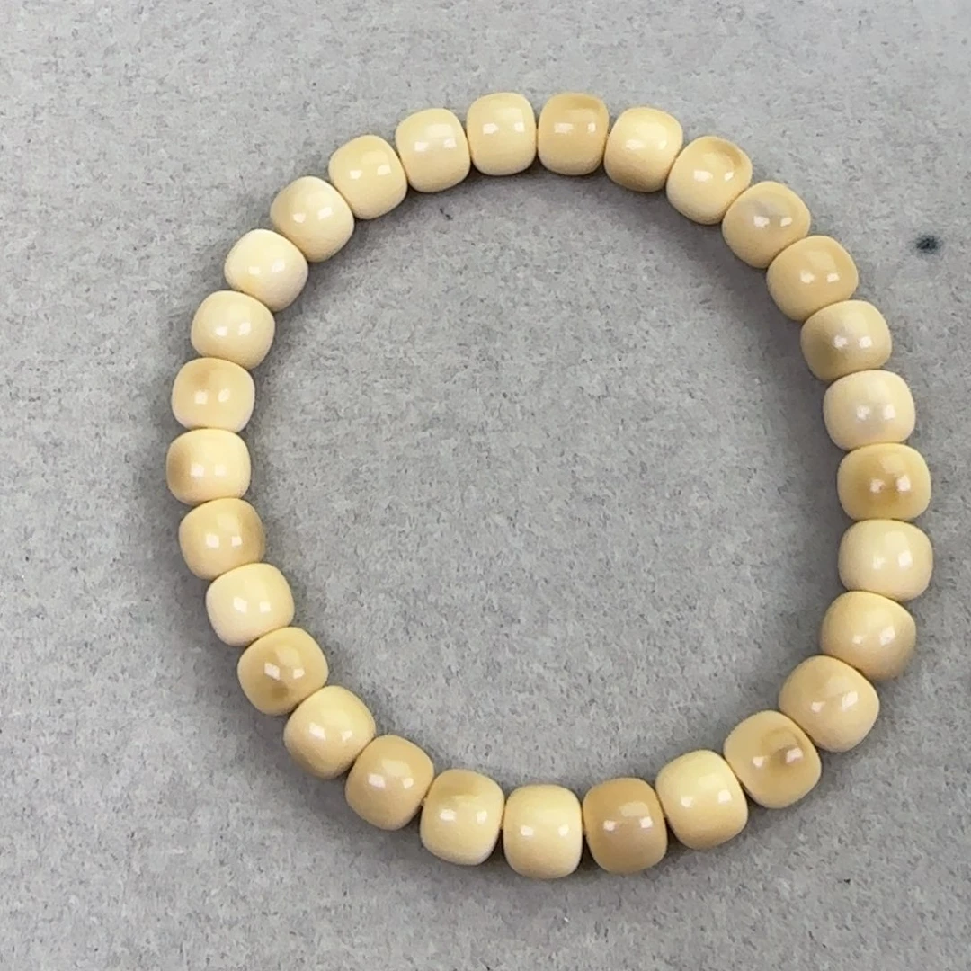 白玉菩提手串8mm老型单圈