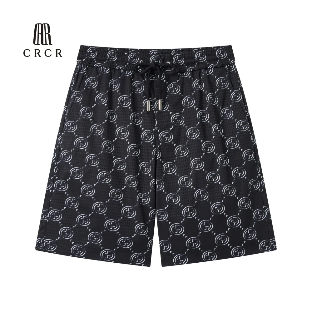 CRCR春夏男新品数码印花时尚休闲短裤