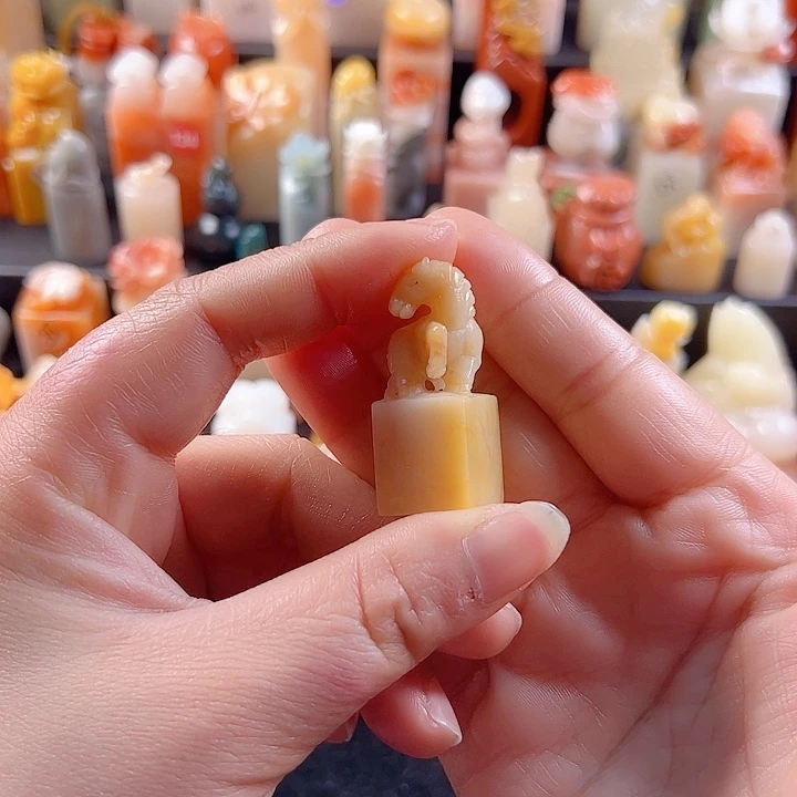 老挝石印石1.5厘米，马