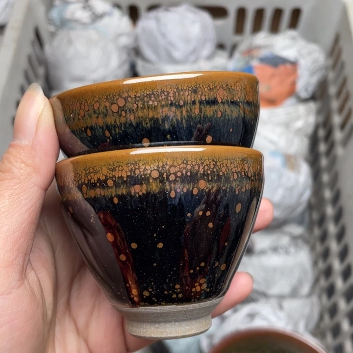 茶盏建窑建盏主人杯