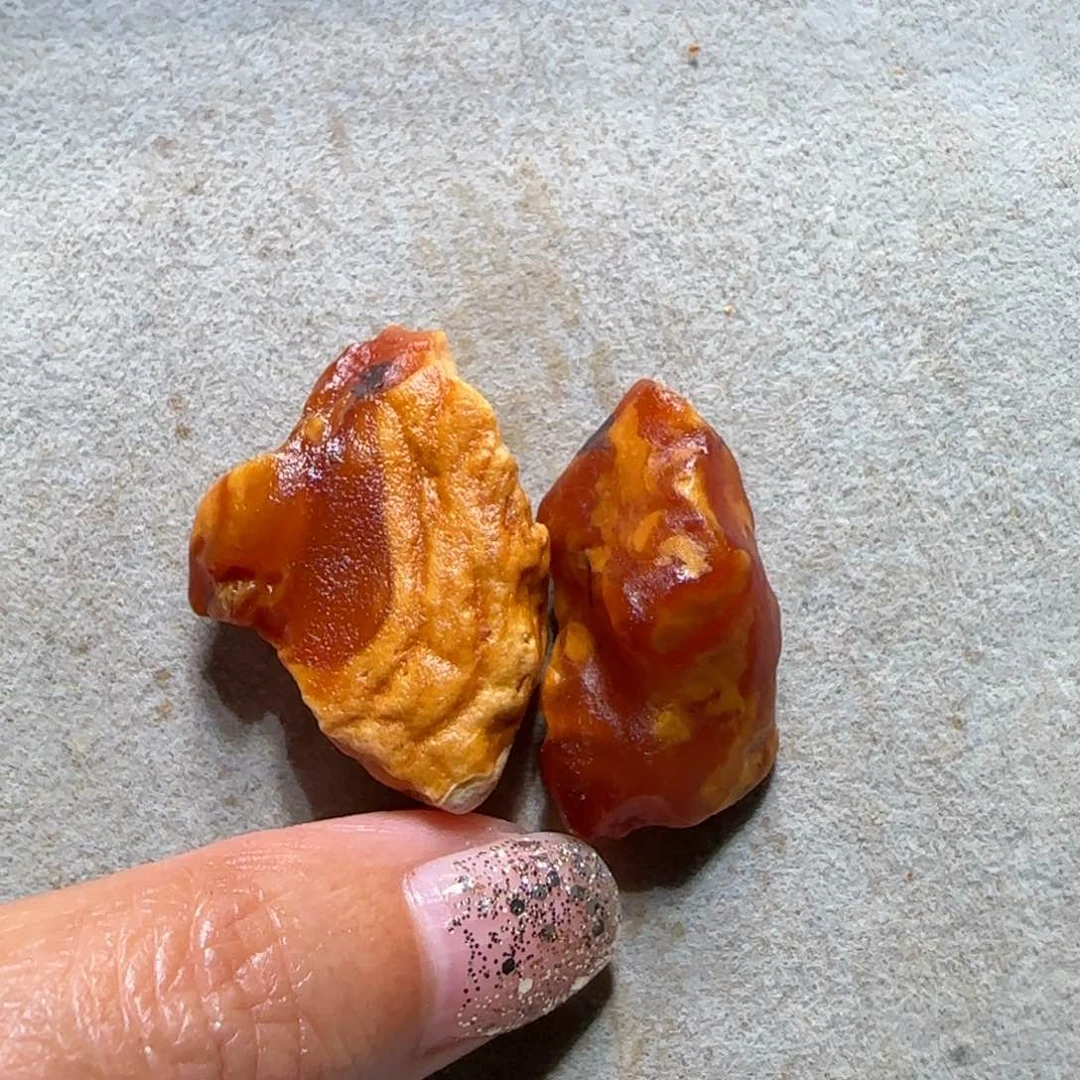 定制琥珀未镶嵌芥*酒专拍