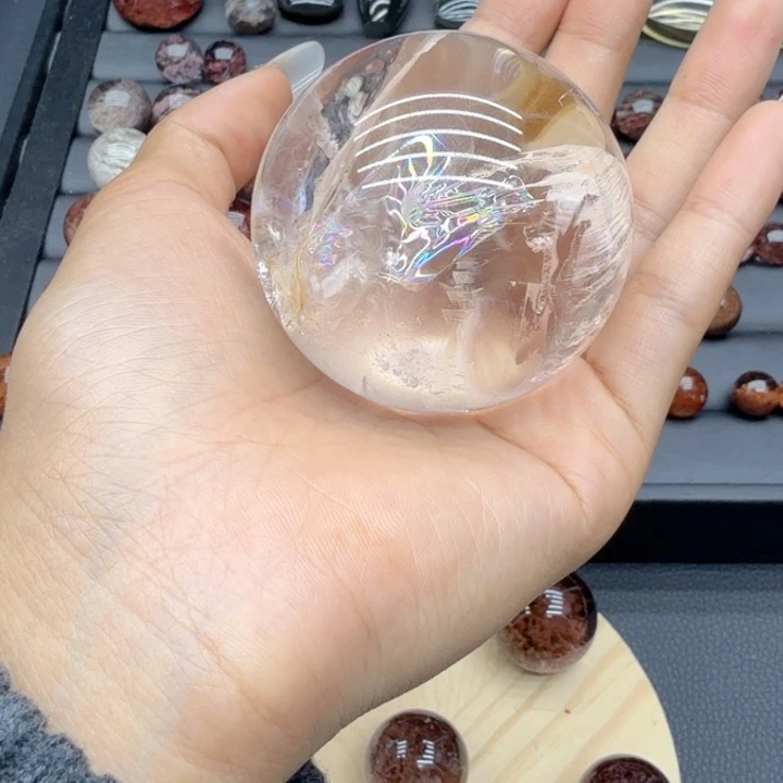 银S925镶嵌珠宝半成品紫晶圆珠