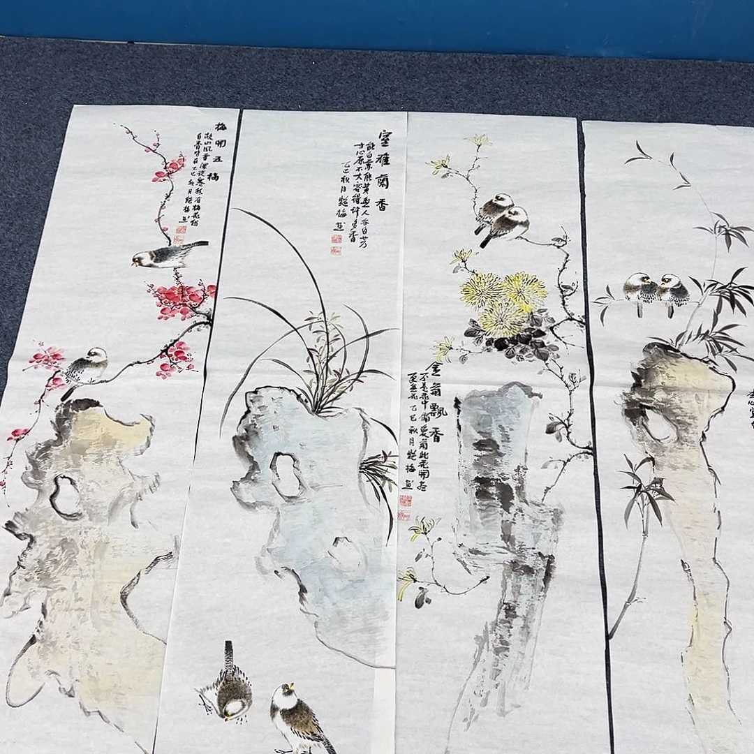 国画纯手绘作品欣赏