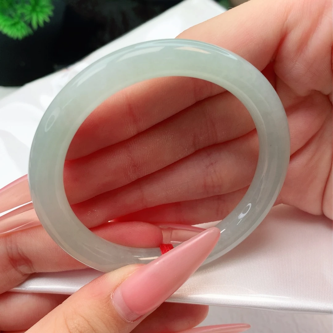 未镶嵌手镯翡翠圆条53