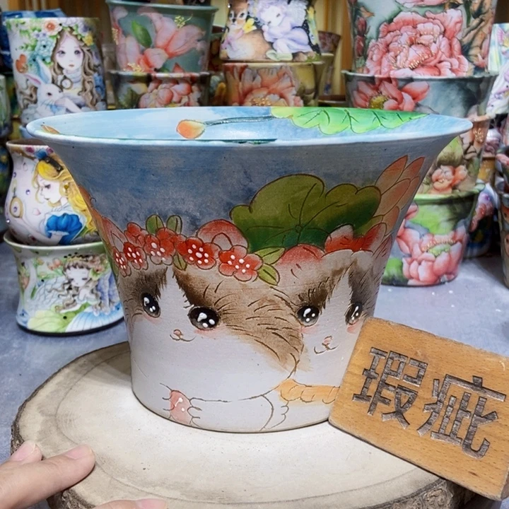 景德镇艺术手绘作品