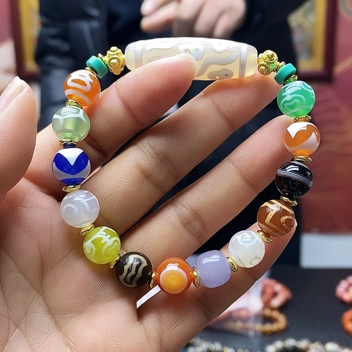 玛瑙/玉髓合金颈饰