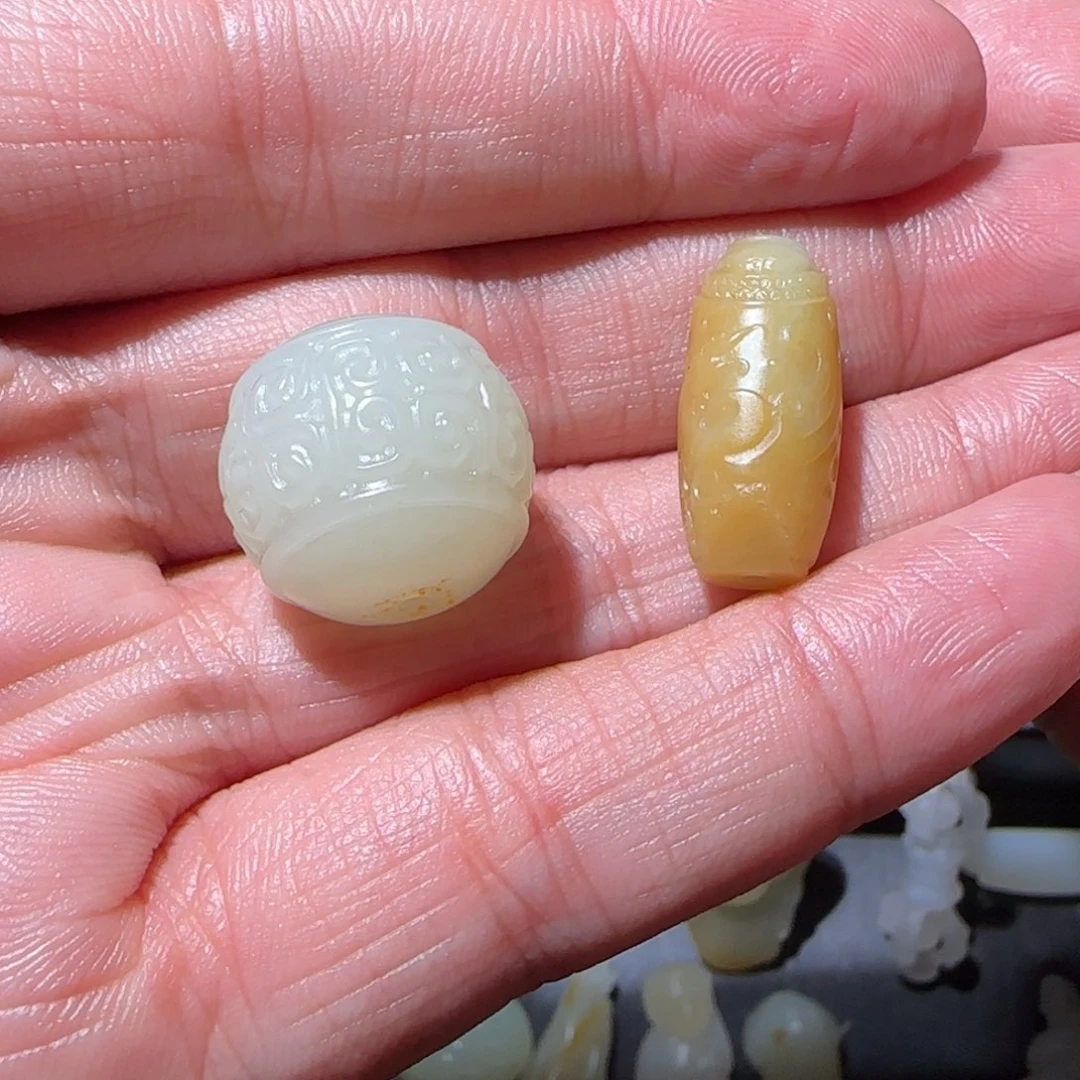 和田玉颈饰未镶嵌上****^