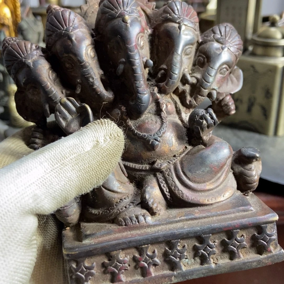 金***戈铜器工艺品摆件香炉摆件