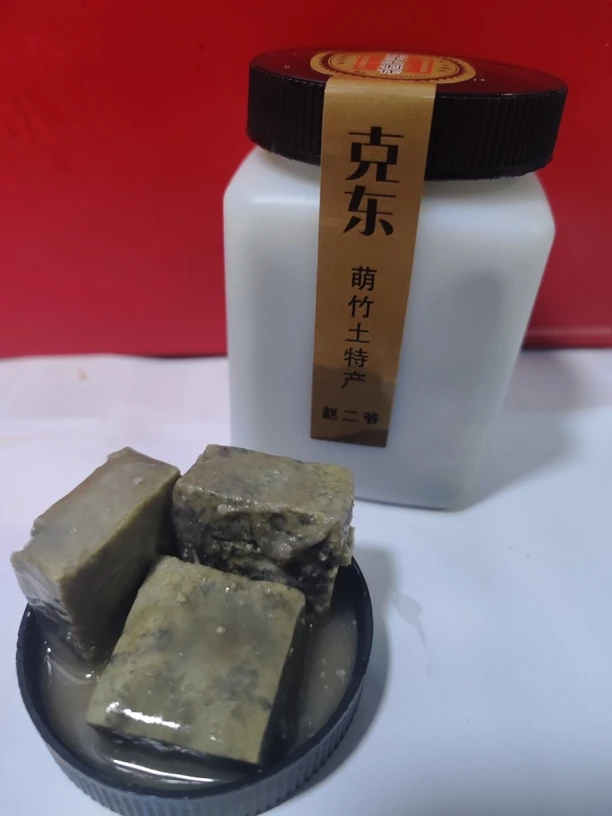 克东老式软胎臭豆腐（中瓶）无汤到家成泥