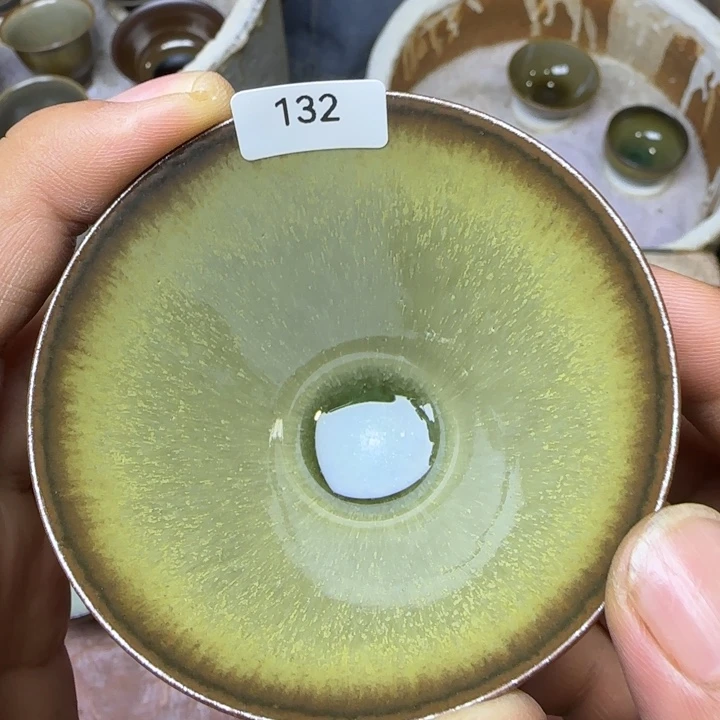 茶盏青钰龙窑茶具132