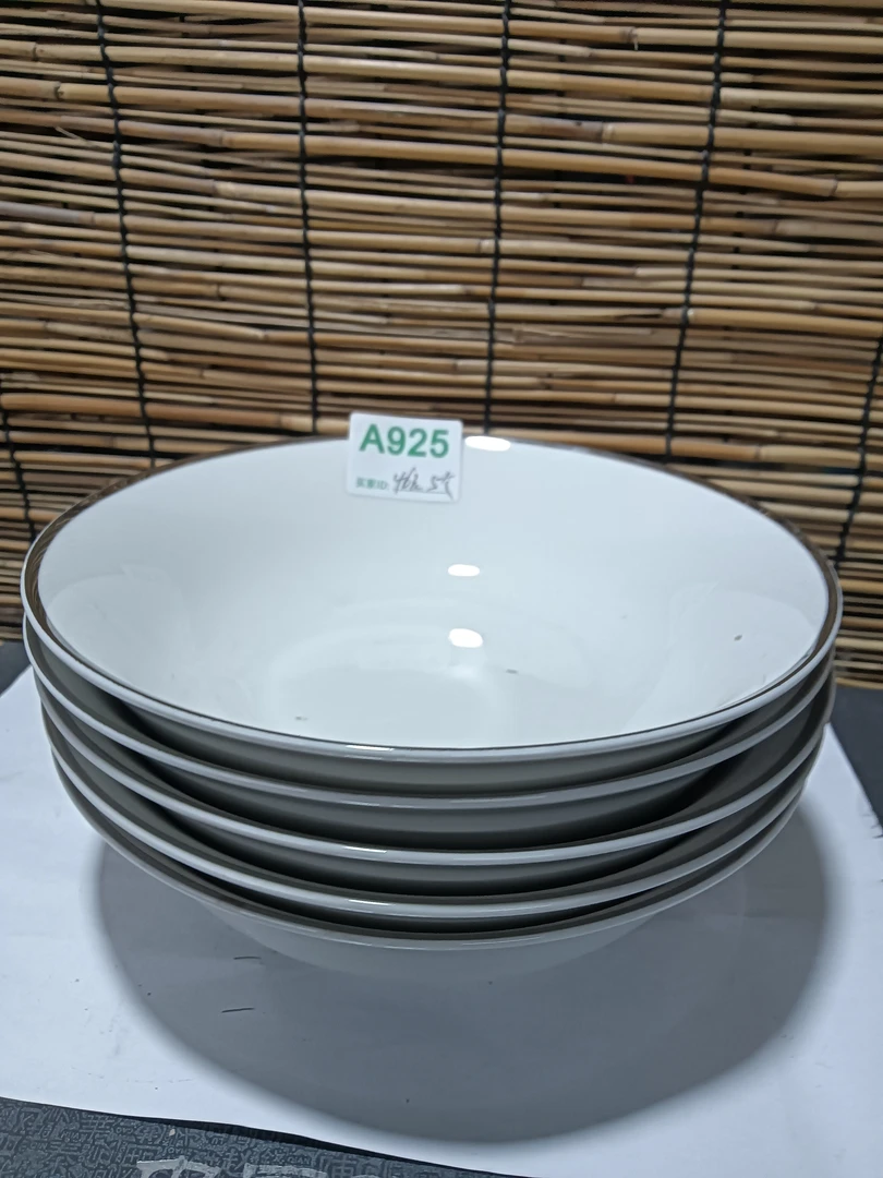 磁州窑，汤碗5个，口径20，高6