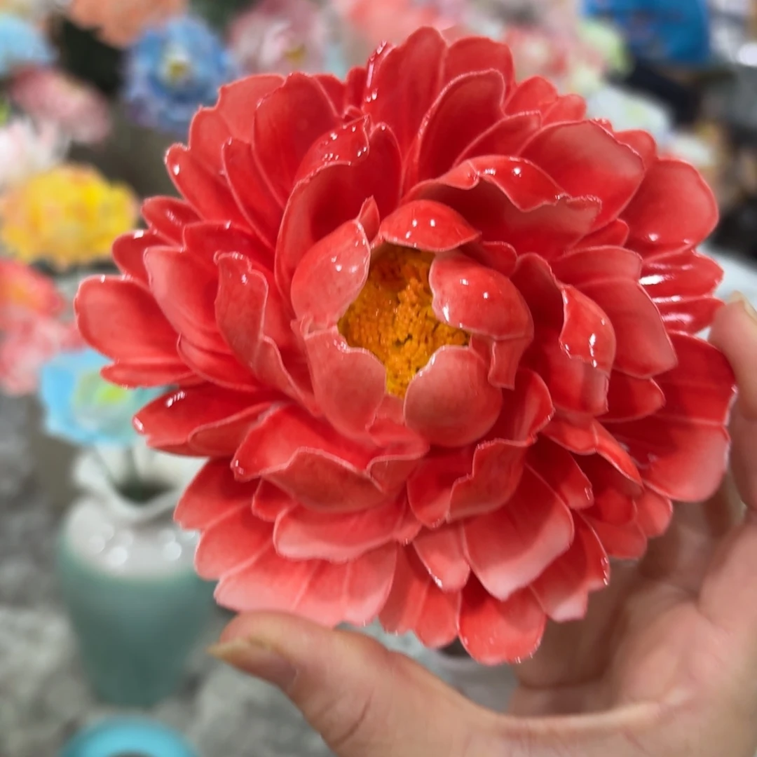 陶瓷花拍满20元发货，退款拉黑