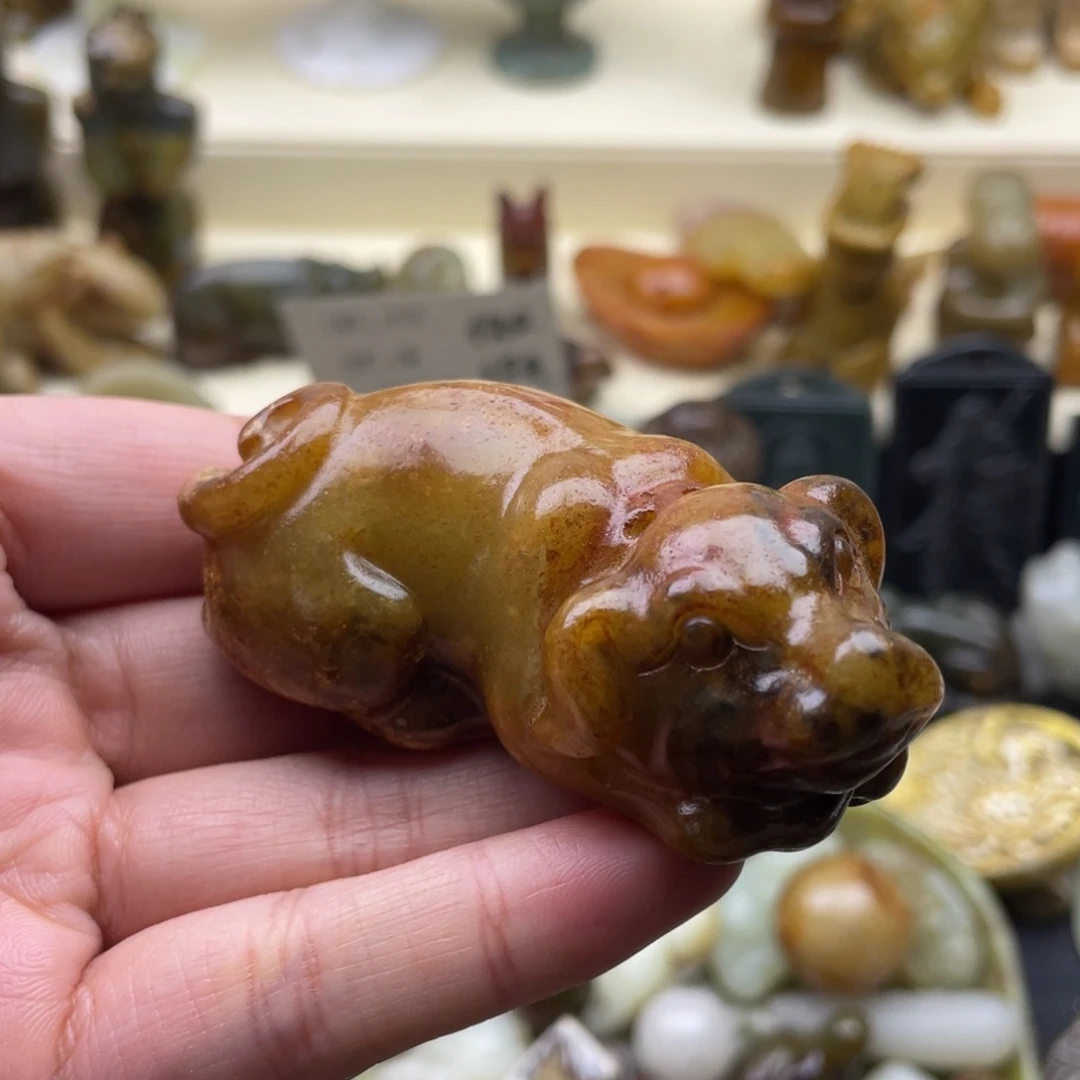 蛇纹石玉未镶嵌颈饰57