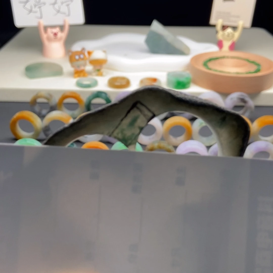 定制翡翠未镶嵌兔****卜定制