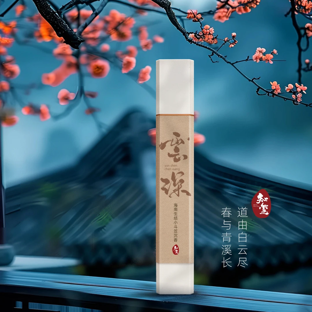 【知玺】 云深  海南生结小斗笠沉香 天然香线香家居室内卧室薰香