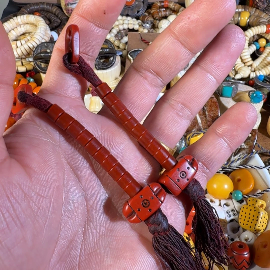 诸***达吊坠福利一对料器计数器