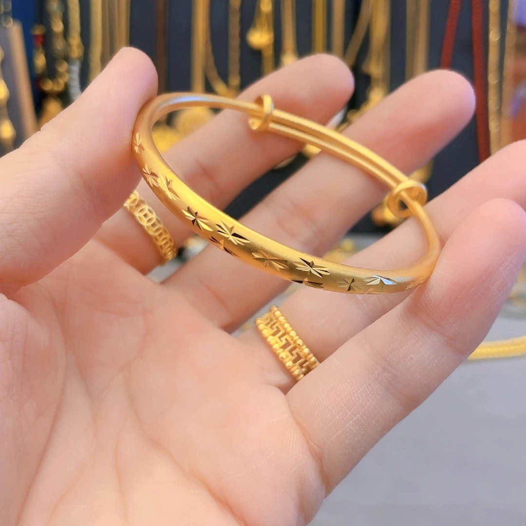 铜合金满天星手链推拉