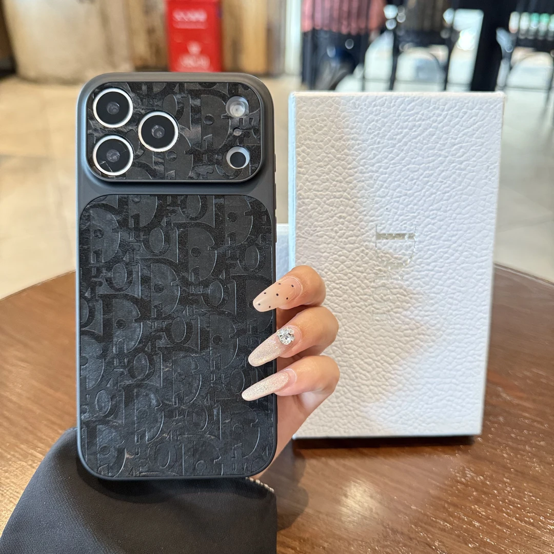 适用苹果17promax大视窗全包手机壳iPhone16秒变17皮纹D家15/14女