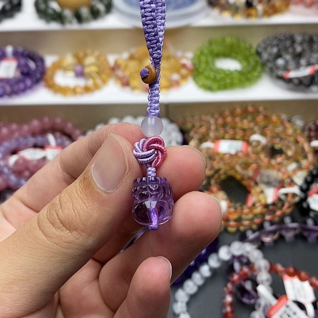 【闪购商品】水晶手链未镶嵌紫水晶貔貅