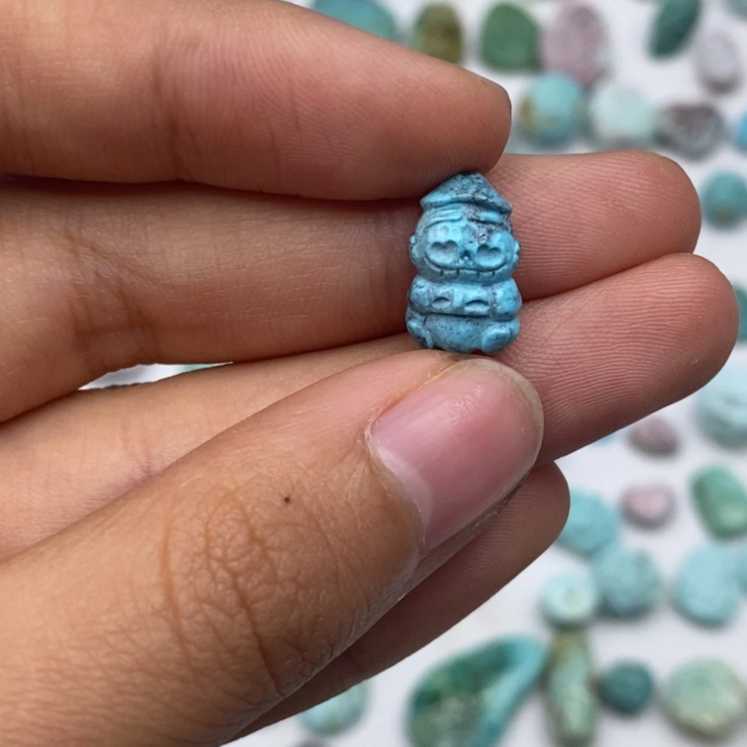 绿松石未镶嵌配饰