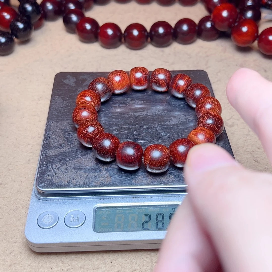 以***心手串/手链小叶紫檀1314琴料横纹干磨头货