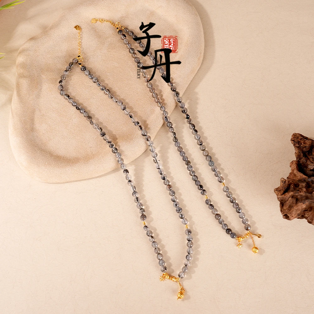 【子丹】黑银钛DIY项链（多样性发/发其一）B2-109