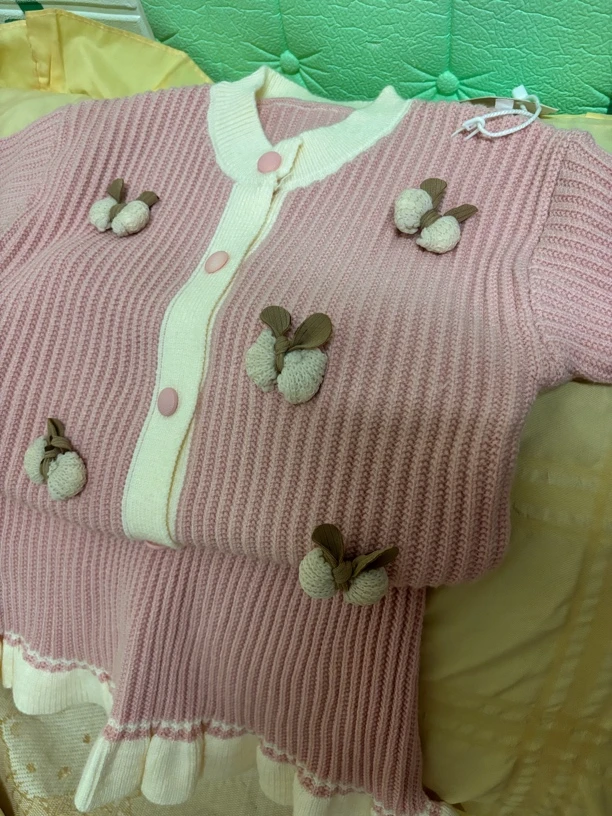 卡通常规小熊薄款纯色毛衣针织衫加绒高领冬季ins风