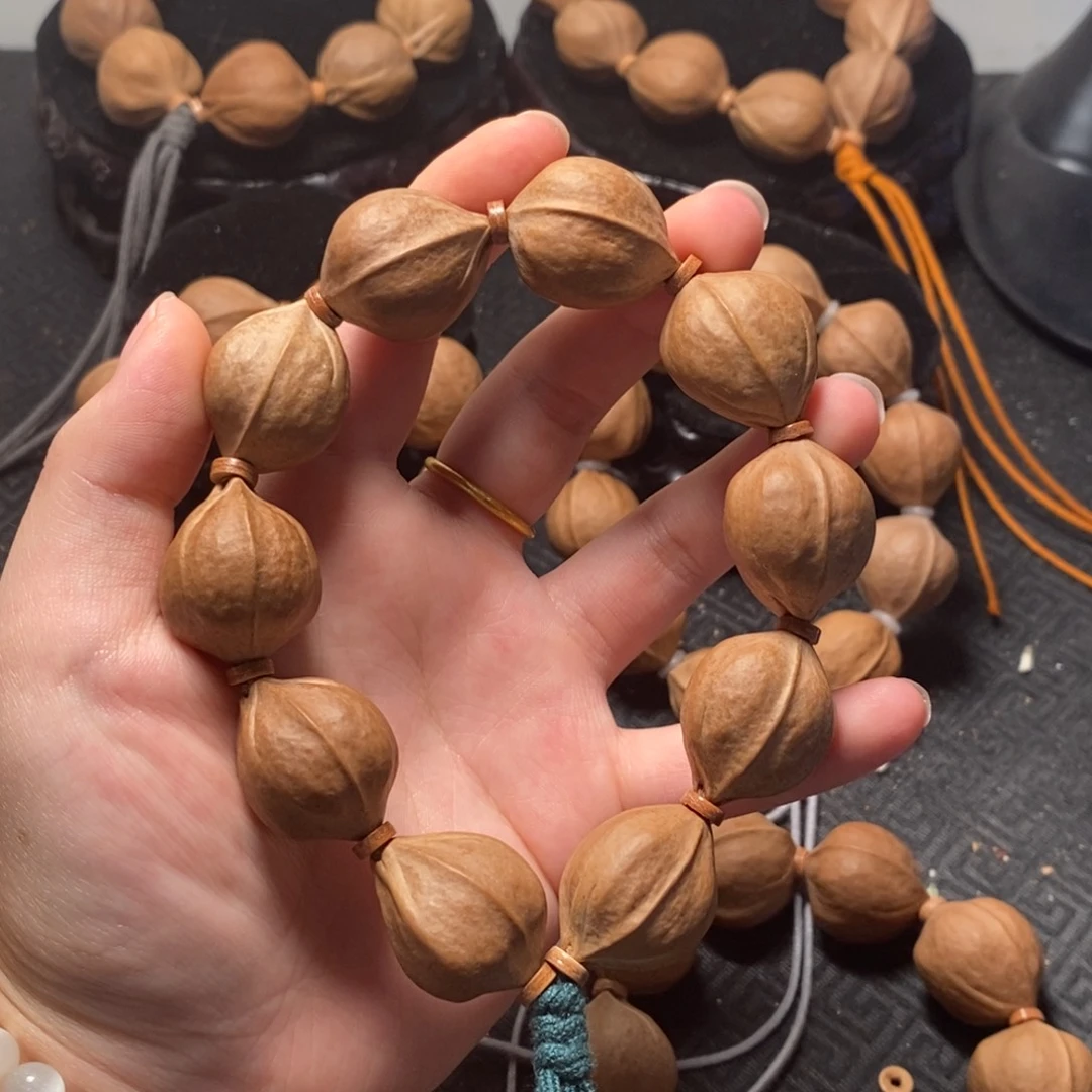 顺***意手串/手链橄榄核2025梅林铁三花橄榄核➕三通