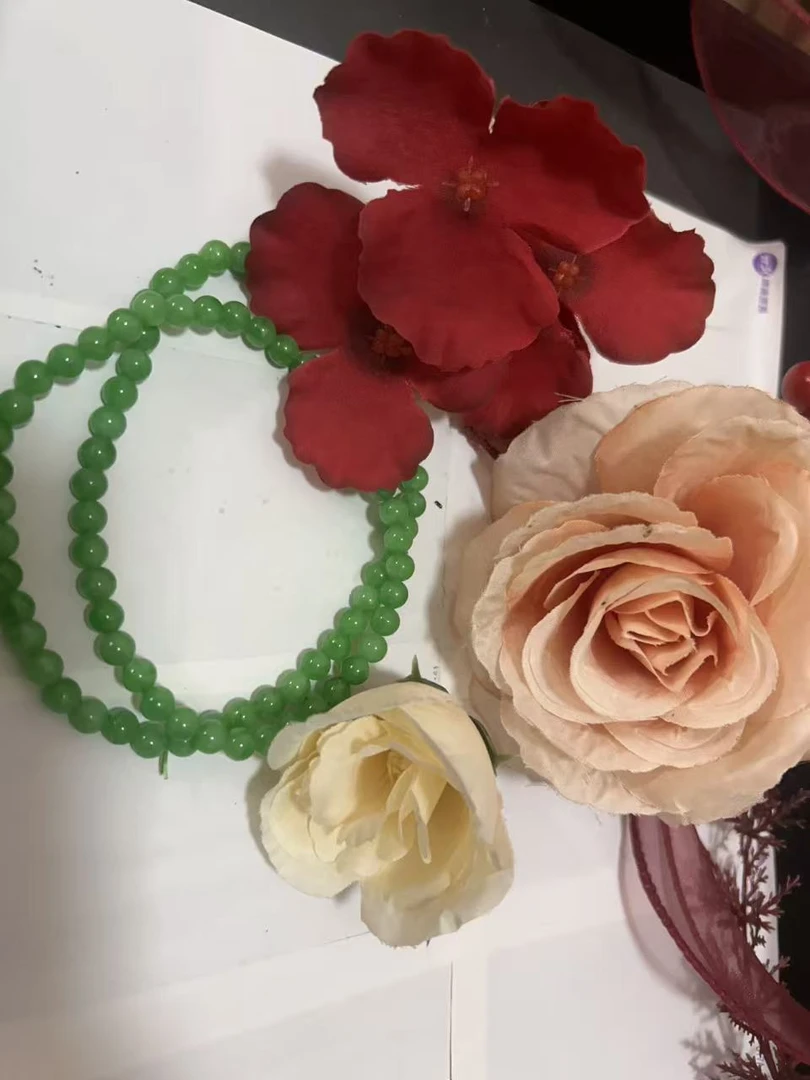 【优品甄选】缅a精品6aa项L绿鲜花盆景石头多样性发一