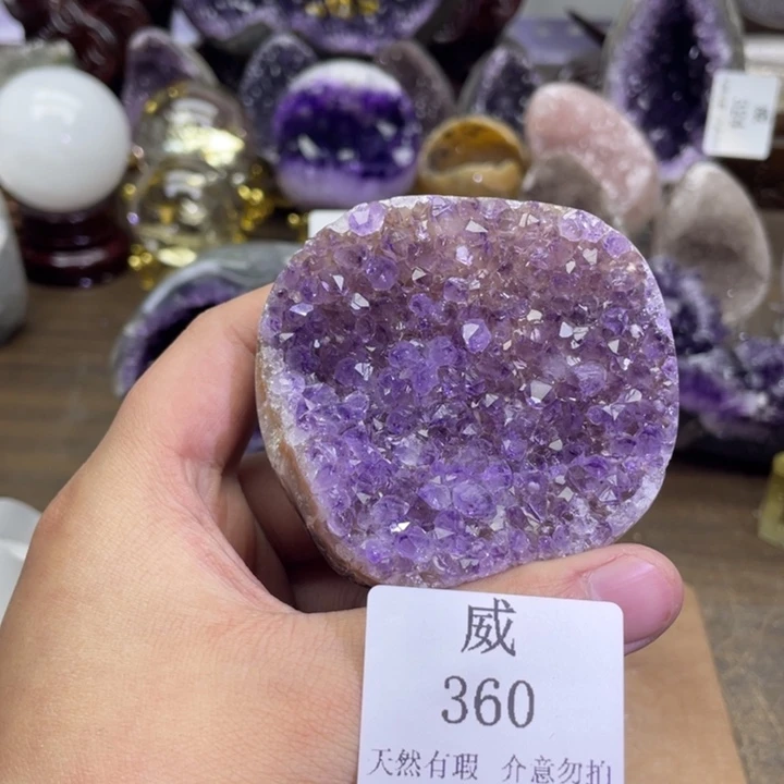 水晶未镶嵌珠宝半成品