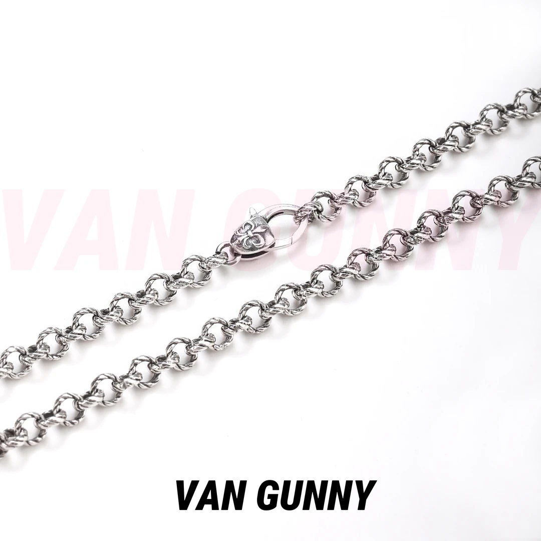 Van Gunny/万古尼 链子925银 【幻影】做旧酷飒朋克休闲项链素链