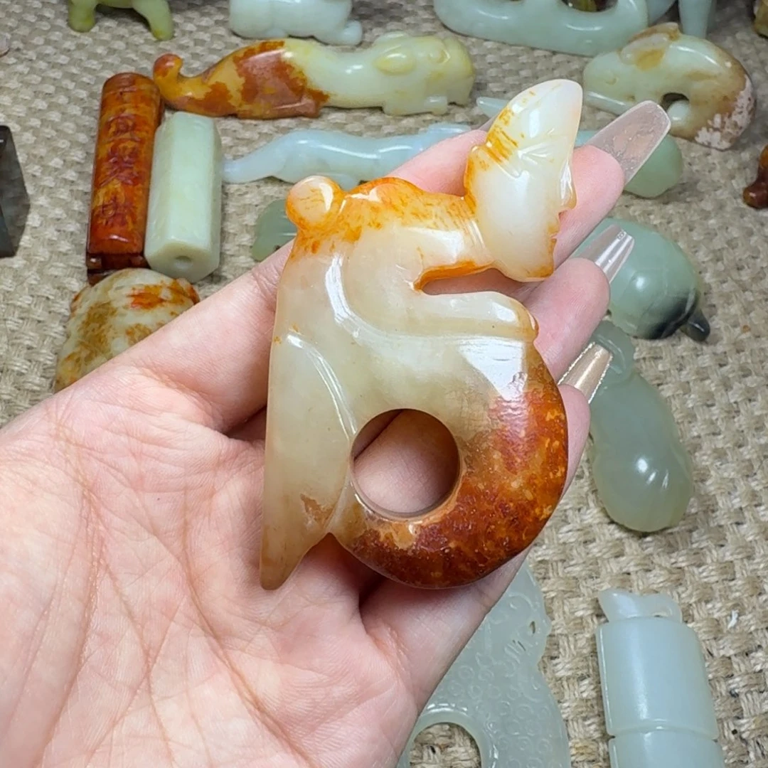 白玉菩提吊坠挂件