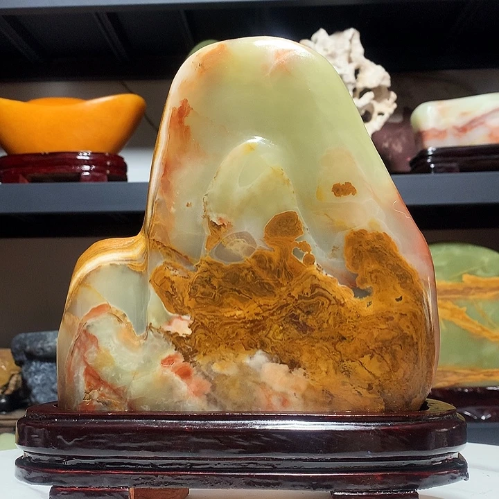 石材宽23厘米高27厘米