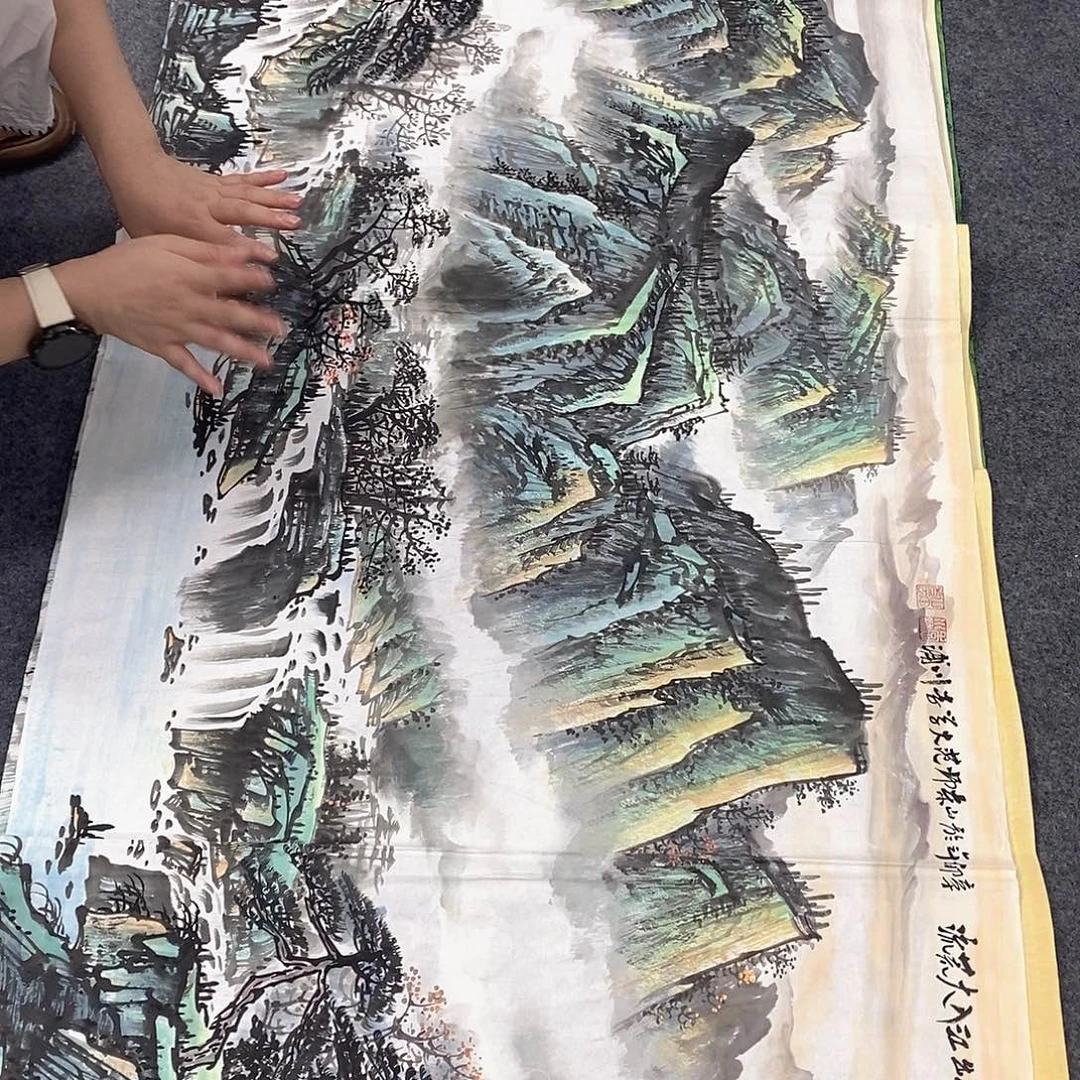 国画国画作品手绘