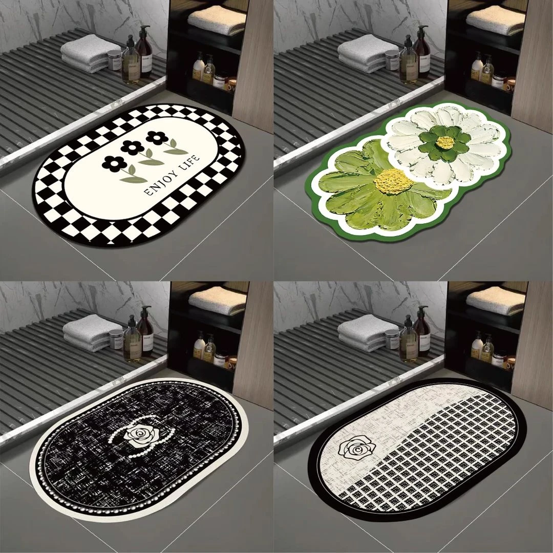 卫浴室地垫卫生间地垫地垫防滑垫家用地垫浴室洗手间防滑地垫