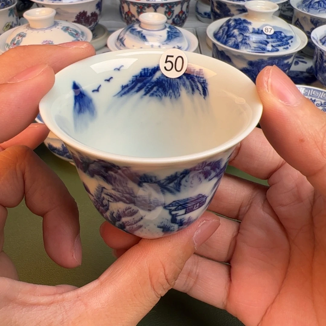 纯手工纯手绘茶具50