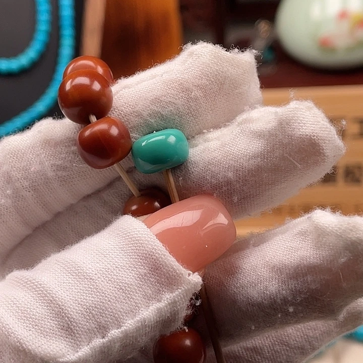 绿松石未镶嵌珠宝奇石10*7