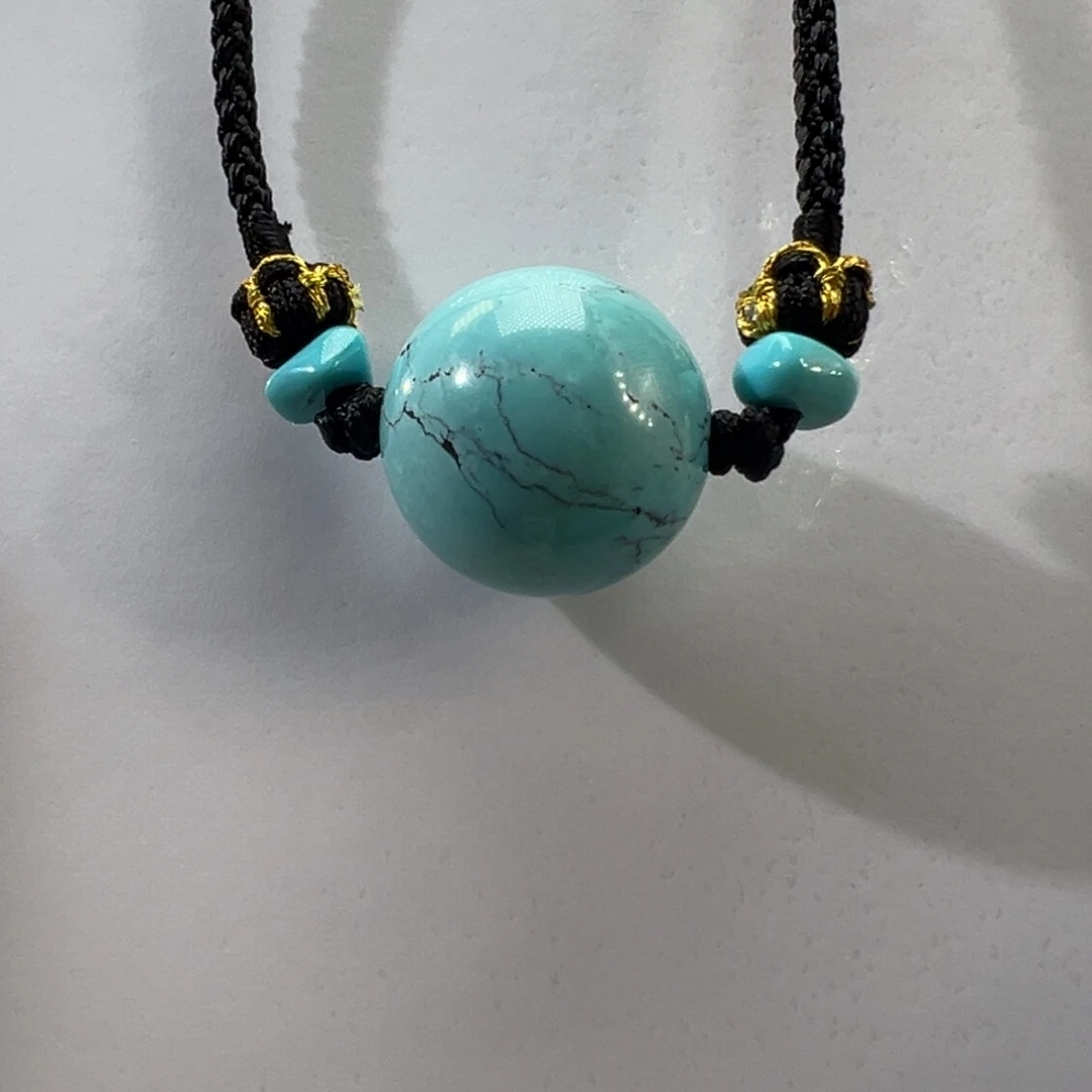 绿松石未镶嵌挂件