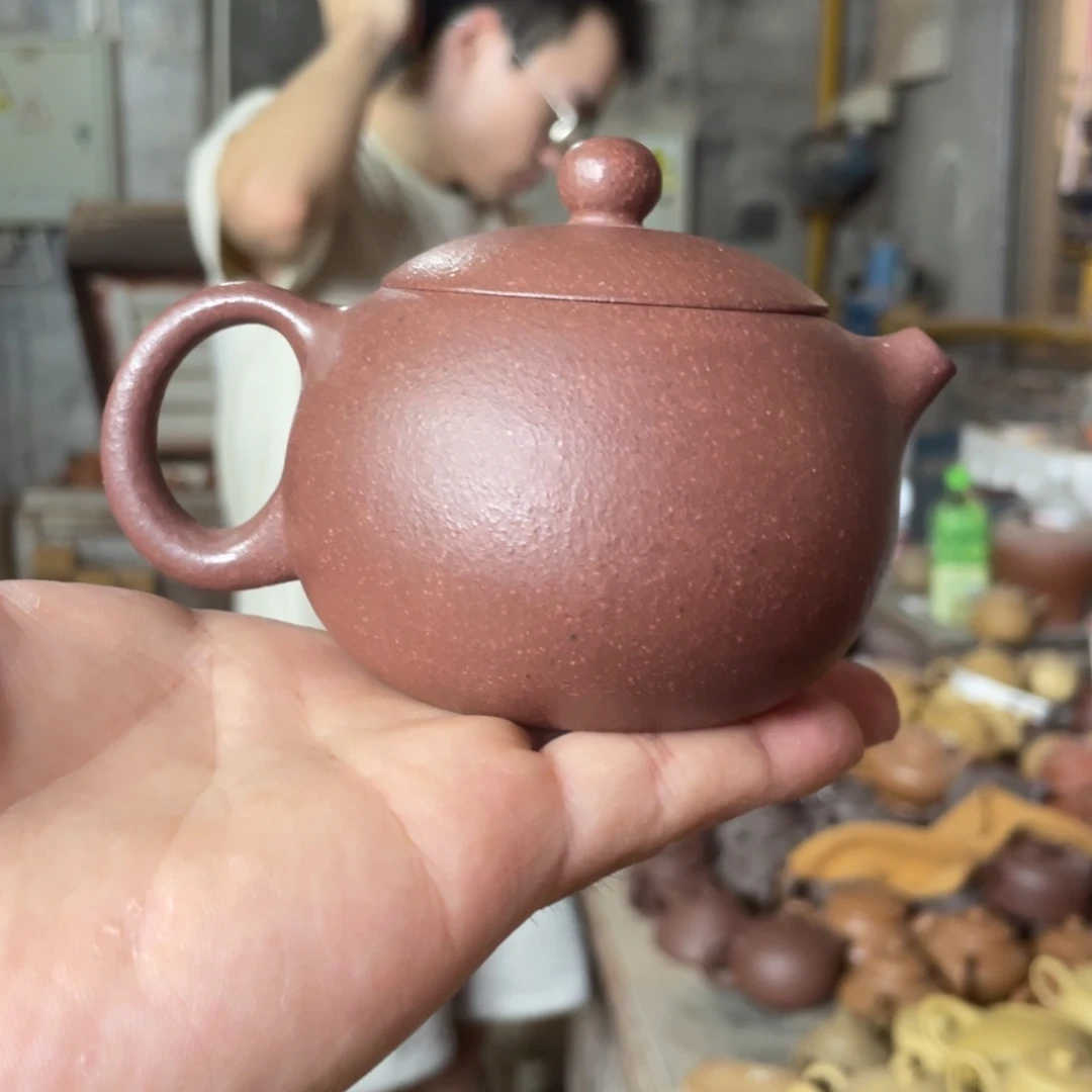 茶壶紫砂ZQ。 西施。底槽清。全手工。180CC