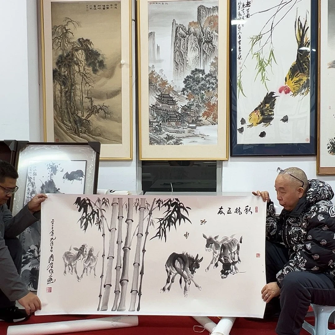 国画老师艺术精品