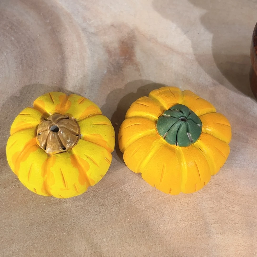 泥塑小*纯手工茶宠摆件