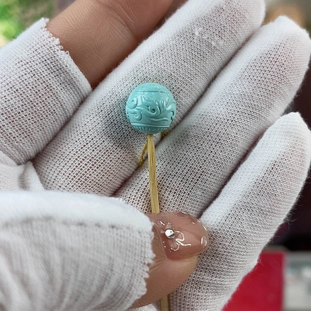 绿松石珠宝奇石未镶嵌