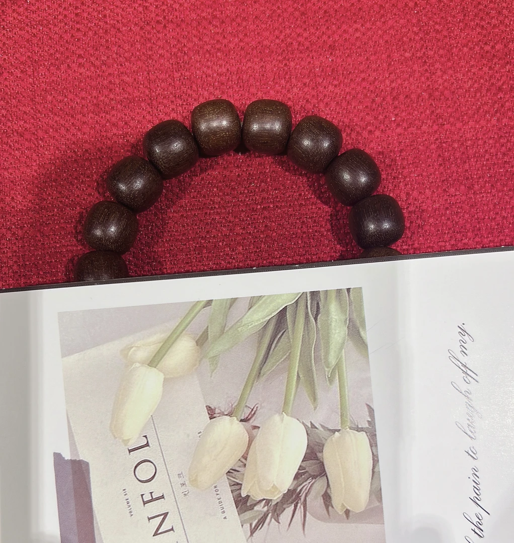 单圈1.4×1.5mm桶珠老料香味好手工珠串DIY手工编织