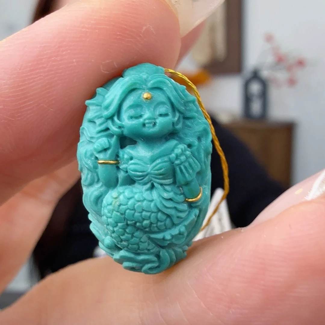 绿松石未镶嵌珠宝奇石